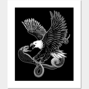 Eagle and Snake Posters and Art